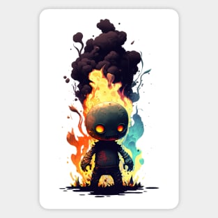 Major Malfunction - Angry little robot - Fire and Smoke Magnet